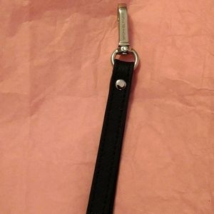 Michael Kors Black & Silver Wrist Strap
